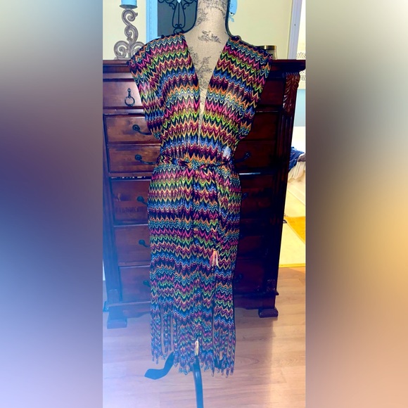 Floor length swim suit cover size large - Picture 3 of 7